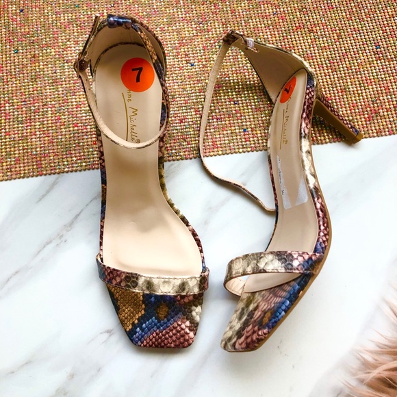 Anne Michelle Shoes - New Anne Michelle snake skin sandals